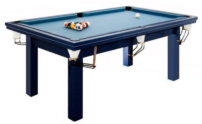 5ft pool table in blue pine