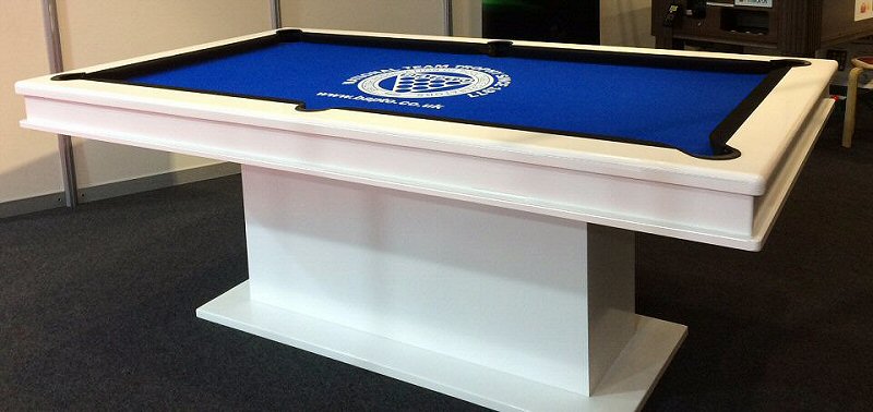 Pool Table in exhibition hall