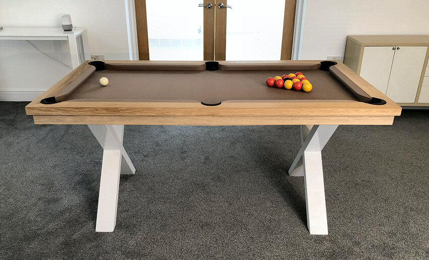 plan view of 5ft pool table